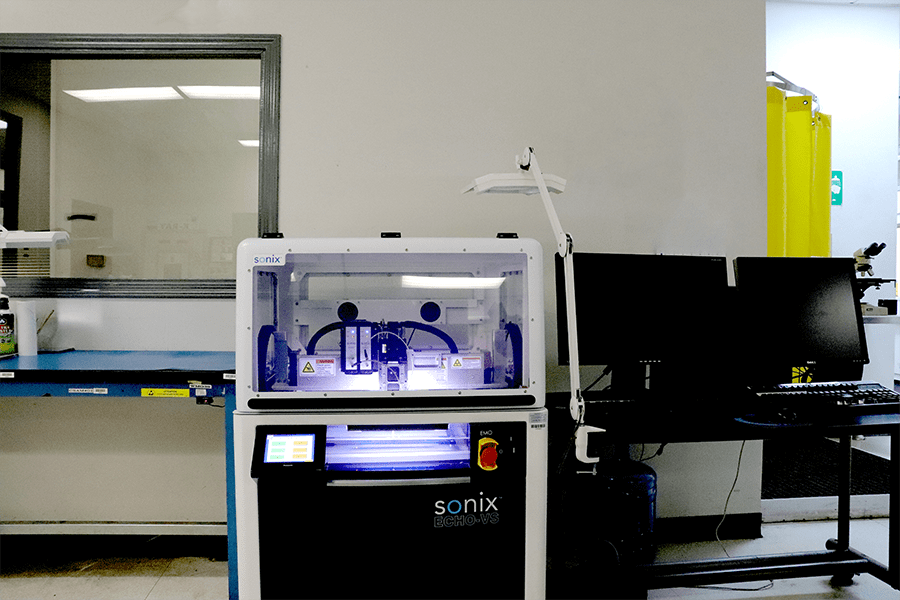 CSAM Scanning Acoustic Microscopy